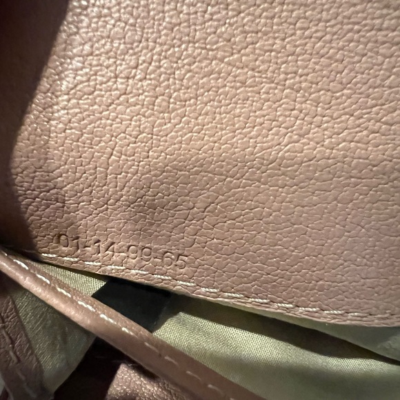 EUC Chloe Zipper Strap Ghost Leather Wallet - Picture 13 of 15